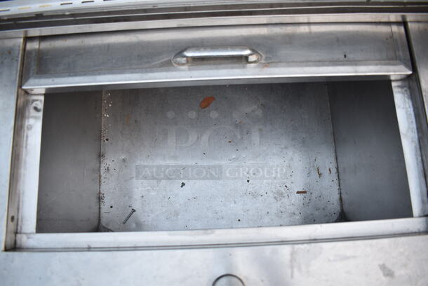 Stainless Steel Commercial Hot Dog Cart on Casters.  - Image 3 of 10