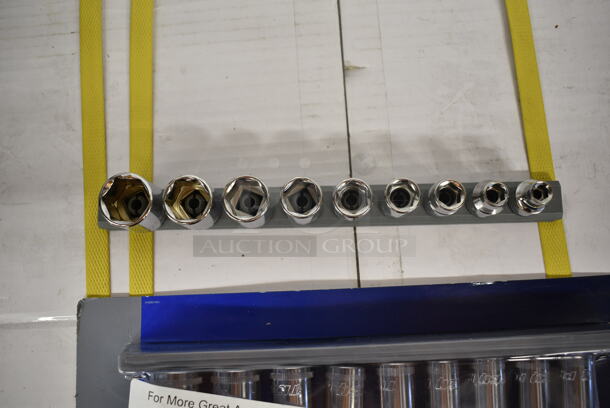 4 BRAND NEW! TEQ Items; Ratchet, Socket Set, Socket Set and 8 MM Socket. 4 Times Your Bid! - Image 8 of 11