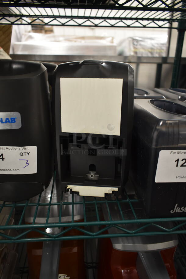 ALL ONE MONEY! Lot of 3 Ecolab Poly Wall Mount Soap Dispensers.  - Image 2 of 3