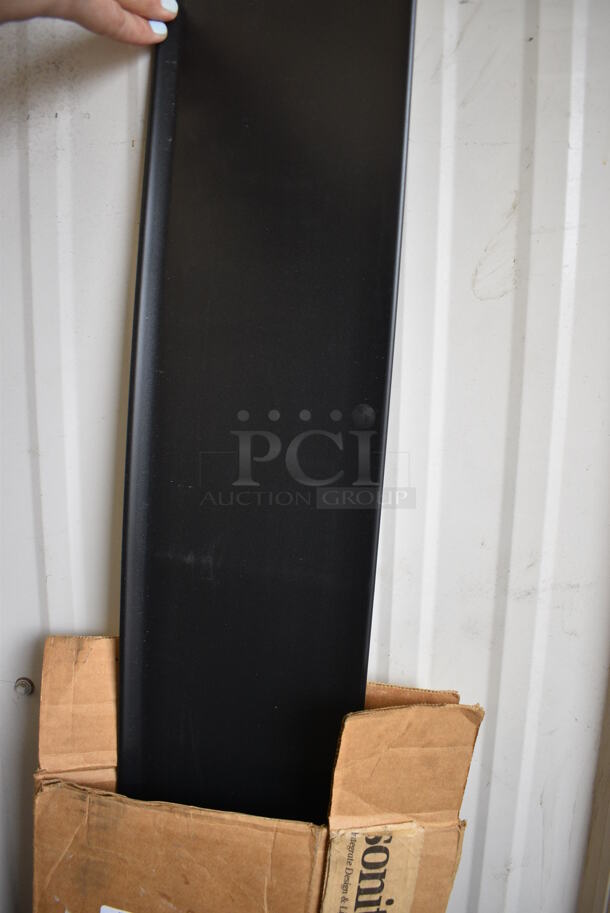 Box of Black Floor Strips. 48x6 - Image 3 of 3