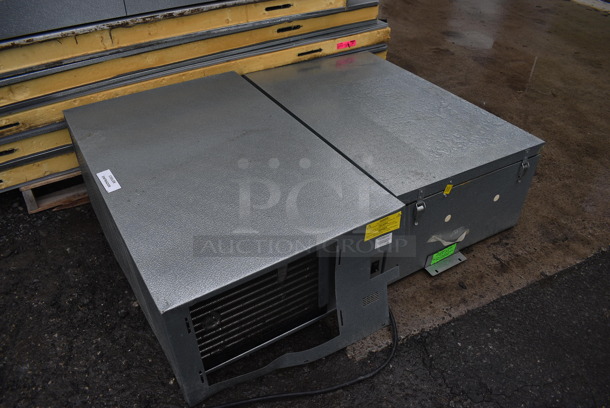Norlake 6'x8'x7.5' SELF CONTAINED Walk In Cooler Box w/ Floor, Copeland Model RST64C1E-CAV-108 Compressor and Norlake Model CPB075DC-A Condenser. Picture of the Unit Before Removal Is Included In the Listing. 208-230 Volts, 1 Phase. - Image 5 of 9