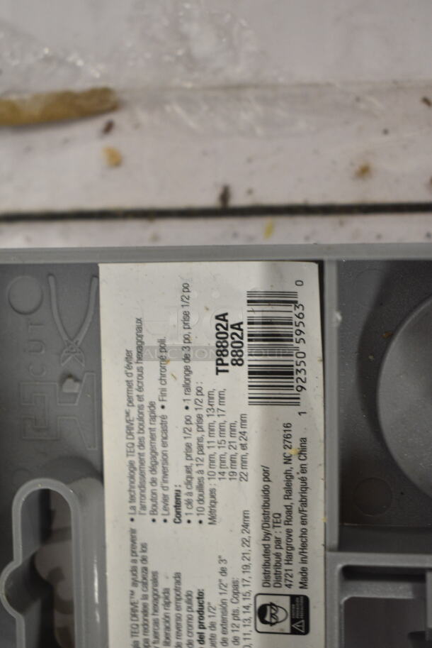 2 BRAND NEW! TEQ Ratchets w/ Sockets Sets. 2 Times Your Bid! - Image 7 of 7