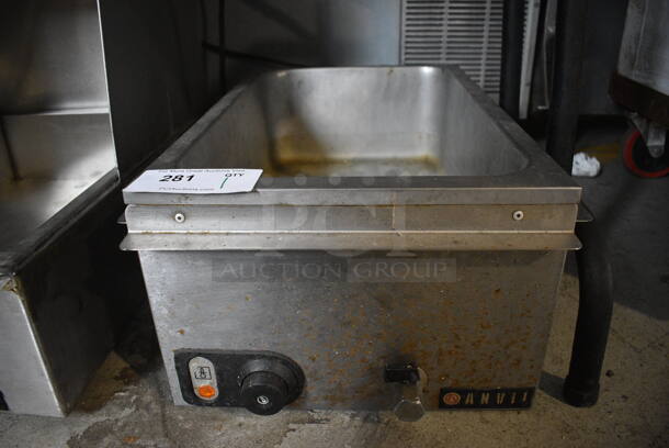 Anvil Stainless Steel Commercial Food Warmer. 16x24x10. Tested and Working!