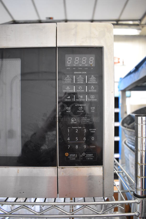 Sharp R-651ZS Stainless Steel Countertop Microwave Oven w/ Plate. 120 Volts, 1 Phase. 24x18x13 - Image 4 of 6