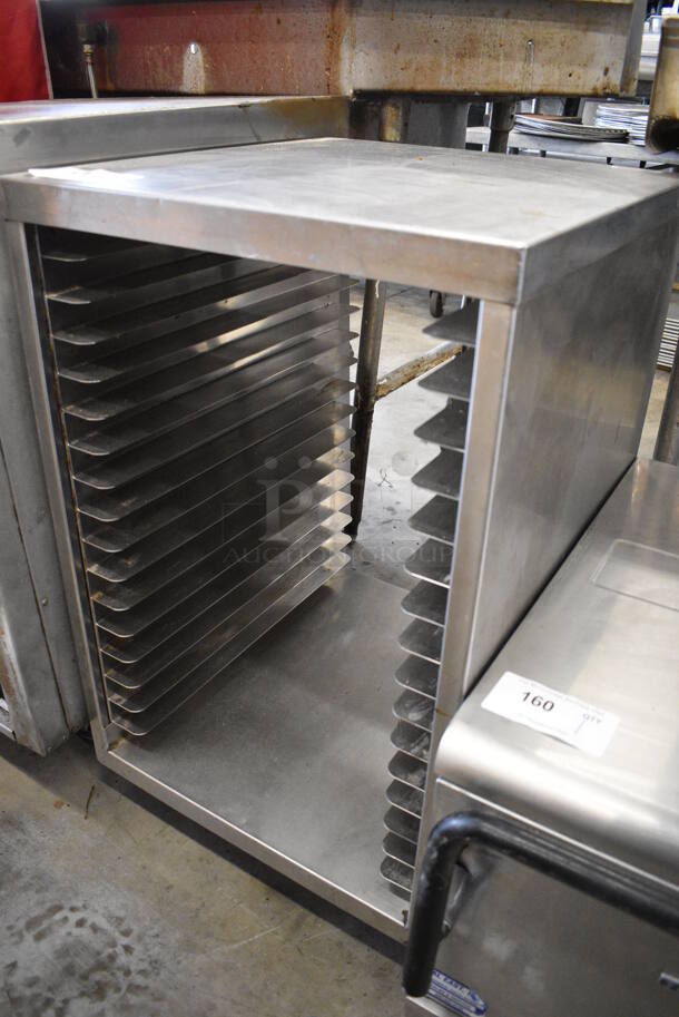 Metal Pan Transport Rack on Commercial Casters. 20x22x33.5 - Image 2 of 4