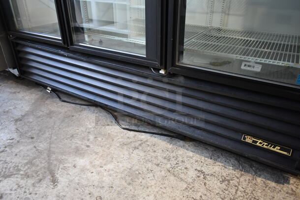 2012 True GDM-72 ENERGY STAR Metal Commercial 3 Door Reach In Cooler Merchandiser w/ Poly Coated Racks. 115 Volts, 1 Phase. Tested and Working! - Image 9 of 9