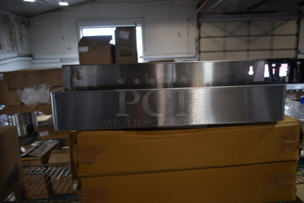 4 BRAND NEW! TableCraft 5122 Stainless Steel 22" Single Stainless Speed Rail. 4 Times Your Bid! - Image 3 of 6