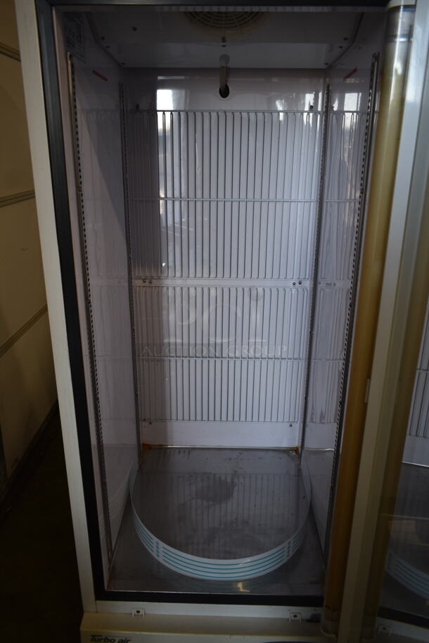 Turbo Air TGF-23F Metal Commercial Single Door Reach In Freezer Merchandiser w/ Poly Coated Racks. 115 Volts, 1 Phase. Tested and Powers On But Does Not Get Cold - Image 5 of 7