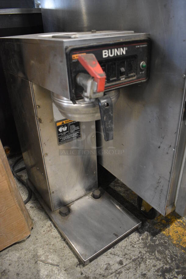 Bunn CW Series Stainless Steel Commercial Countertop Coffee Machine w/ Hot Water Dispenser and Metal Brew Basket. 8x20x24 - Image 2 of 4