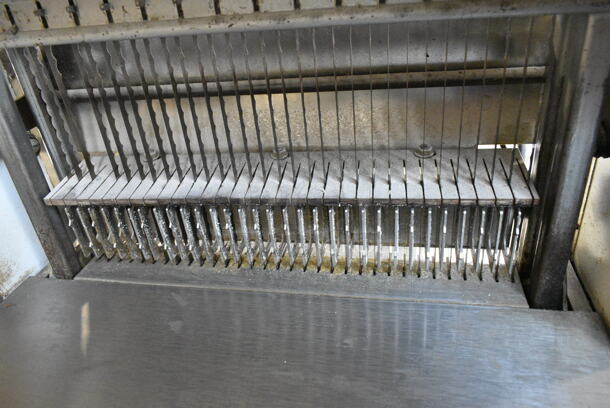 Oliver 777 Metal Commercial Floor Style Bread Loaf Slicer. 115 Volts, 1 Phase. Tested and Does Not Power On - Image 5 of 6