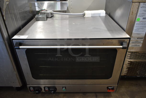 Vollrath COA 8005 Stainless Steel Commercial Countertop Electric Powered Convection Oven. 208-240 Volts, 1 Phase.