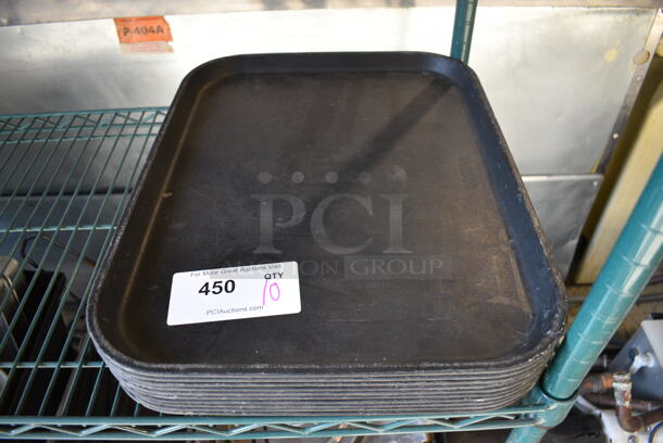 10 Black Trays. 18x14x1. 10 Times Your Bid! - Image 1 of 4