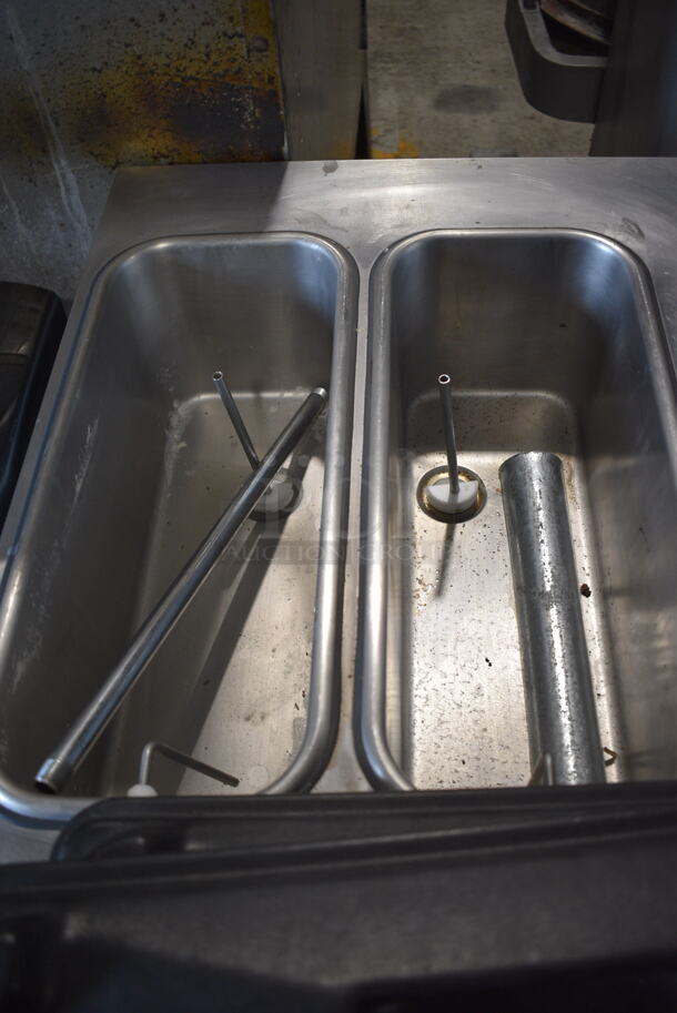 2019 Stoelting Model SF121-38I2 Stainless Steel Commercial Countertop Air Cooled 2 Flavor w/ Twist Soft Serve Ice Cream Machine. 208-240 Volts, 1 Phase. 22x3x35 - Image 7 of 10