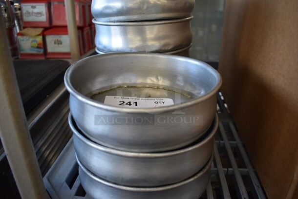 13 Round Metal Baking Pans. 8x8x2.5. 13 Times Your Bid!  - Image 3 of 3