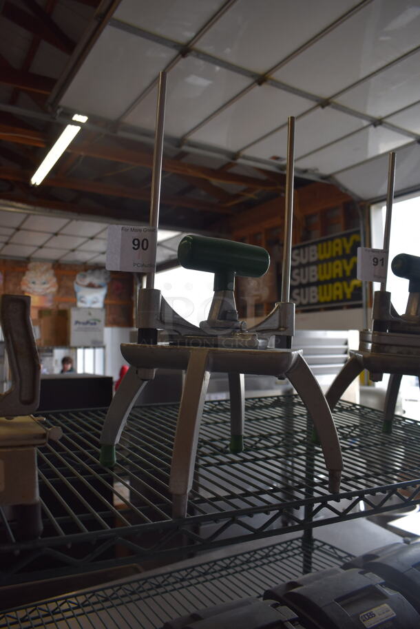 Metal Commercial Countertop Vegetable Cutter. 11x11x18 - Image 3 of 5