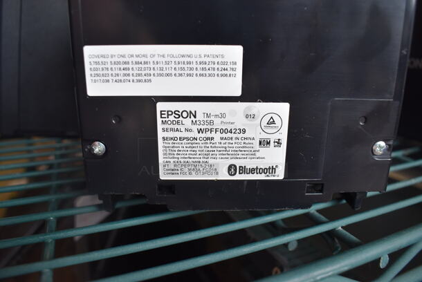 3 Epson Receipt Printers; M362B and Two M335B. 5x5.5x5.5. 3 Times Your Bid! - Image 4 of 5