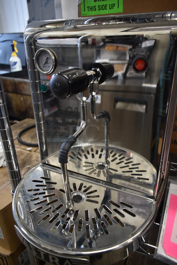 BRAND NEW SCRATCH AND DENT! 2022 Astra STS1300 Stainless Steel Commercial Countertop Milk Steamer Frother. 110 Volts, 1 Phase.  - Image 6 of 8