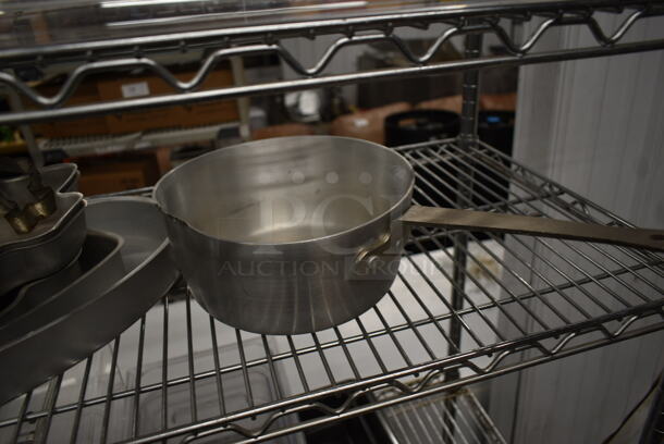 ALL ONE MONEY! Tier Lot of Various Items Including Metal Round Cake Pans and Sauce Pan - Image 4 of 4
