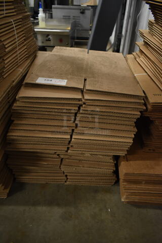 ALL ONE MONEY! Lot of 5/20-1 4 Bottle Shipper Cardboard Boxes. 16x23.5