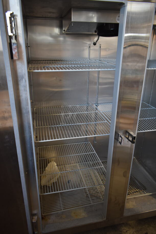Continental 2FN Stainless Steel Commercial 2 Door Reach In Freezer w/ Poly Coated Racks. 115 Volts, 1 Phase. Tested and Working! - Image 5 of 9