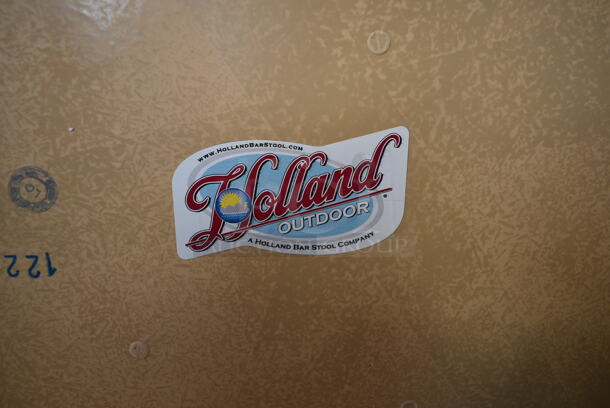 BRAND NEW IN BOX! Holland Outdoor EnduroTops Stone Pattern Round Tabletop. - Image 6 of 8