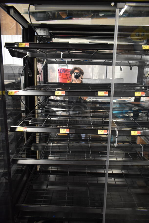 Metal Commercial Floor Style Bakery Display Case Merchandiser on Commercial Casters. - Image 6 of 6