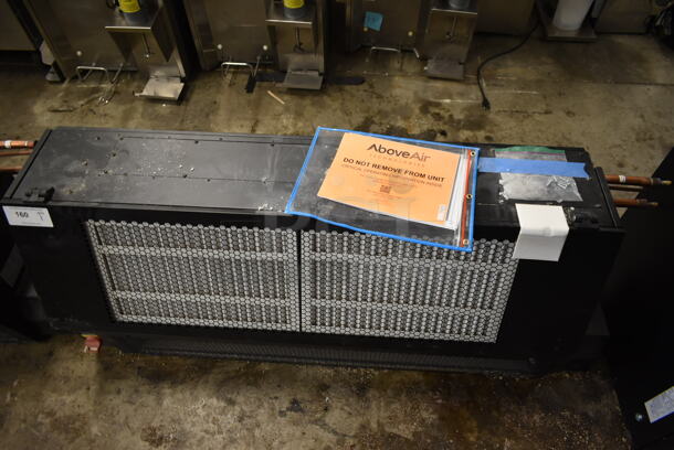 BRAND NEW SCRATCH AND DENT! Above Air WCC-030X-7-000-00-UF-EC-B Metal Commercial Wall Cassette Mounted Water Chiller.  Goes Great w/ Lots 161 and 229! 277 Volts, 1 Phase.  - Image 4 of 10