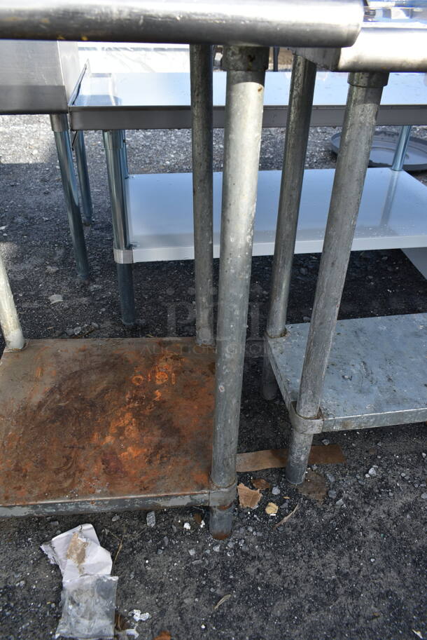 Stainless Steel Commercial Table w/ Under Shelf. - Image 4 of 4