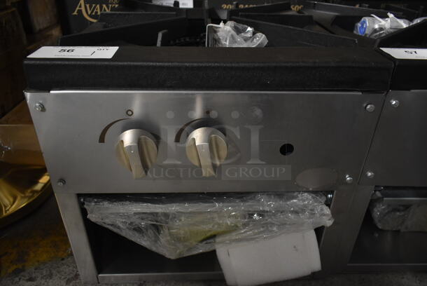 BRAND NEW SCRATCH AND DENT! Cooking Performance Group CPG 351CPGSP18L Stainless Steel Commercial Countertop Propane Gas Powered Single Burner Stock Pot Range. 80,000 BTU.  - Image 4 of 5