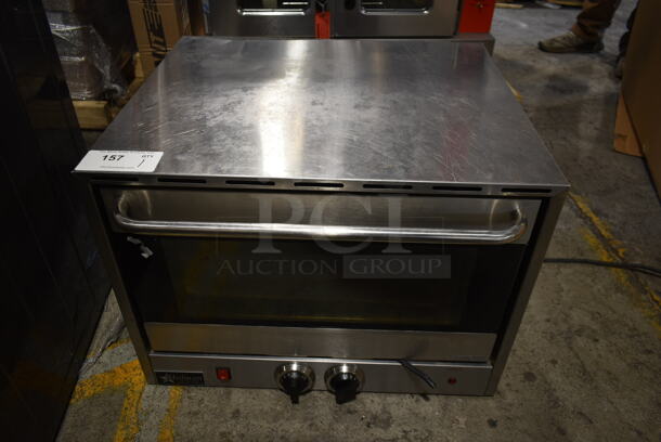 Star CCOH-3NB Stainless Steel Commercial Countertop Electric Powered Convection Oven w/ View Through Door and Metal Oven Racks. 120 Volts, 1 Phase. Tested and Does Not Power On - Image 1 of 5