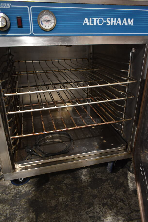 Alto Shaam 750-S Stainless Steel Commercial Heated Holding Cabinet on Commercial Casters. 125 Volts, 1 Phase. Cannot Test Due To Missing Power Cord - Image 2 of 4