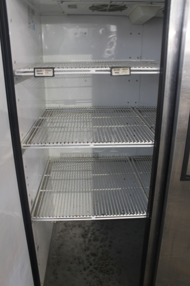 2011 True TG2R-2S Stainless Steel Commercial 2 Door Reach In Cooler w/ Poly Coated Racks. 115 Volts, 1 Phase. Tested and Working! - Image 5 of 8
