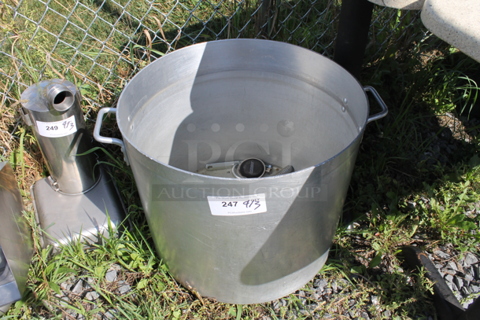 Metal Stock Pot.