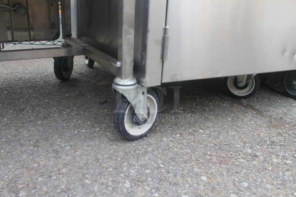 Win-holt Stainless Steel Commercial Table w Under Shelf w/ Drawer on Commercial Casters. - Image 4 of 7