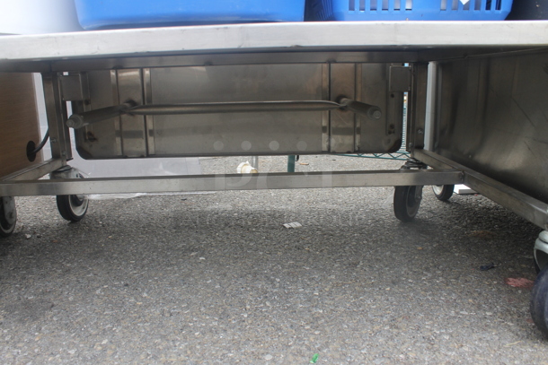Win-holt Stainless Steel Commercial Table w Under Shelf w/ Drawer on Commercial Casters. - Image 5 of 7