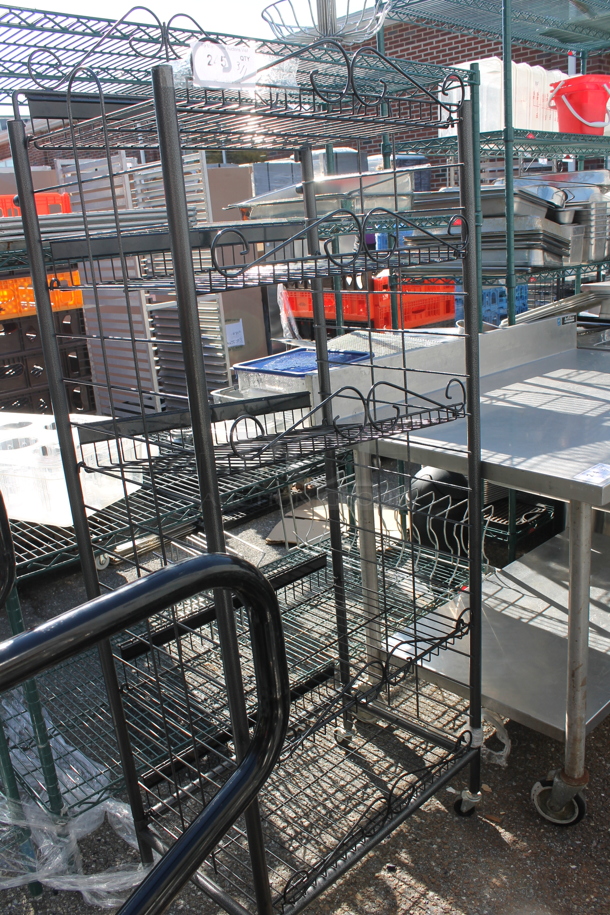 Metal 5 Tier Chip Display Rack. - Image 2 of 2