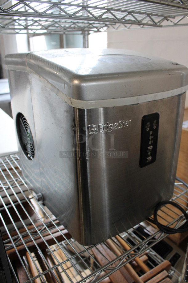 EdgeStar Model IP210SS Chrome Finish Countertop Ice Machine. 115 Volts, 1 Phase. 12x14x15 - Image 2 of 6