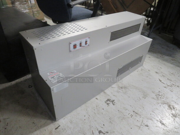 One Access Ready Air Commercial Heated Pass Thru Air Curtain System. Model# AA300. 7100 Watt Heater. 208/220 Volt. 1 Phase. 48X16X22. $4000.00 - Image 4 of 4