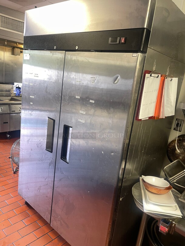 Working! Atosa MBF8005 44.5 Cu.ft Double Door Top Mount Commercial Reach-In Refrigerator NSF 115 Volt Tesed and Working! - Image 2 of 9