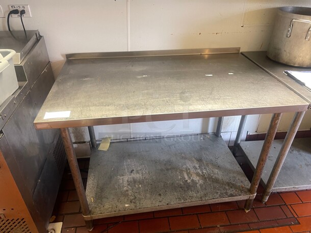 Nice! Commercial Stainless Steel 48 inch Work table NSF With Undershelf  - Image 1 of 6