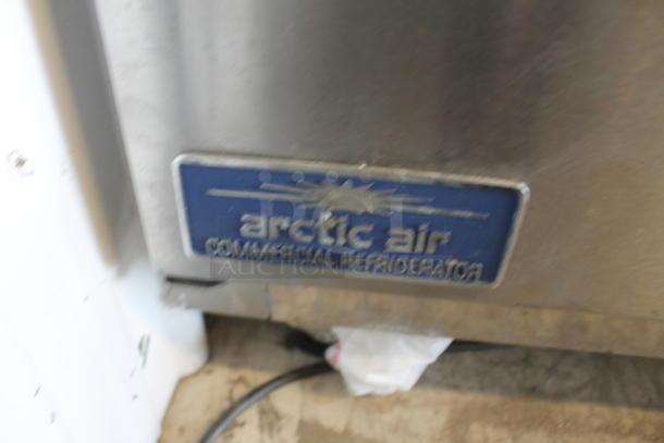 Arctic Air AUC48R Stainless Steel Commercial 2 Door Undercounter Cooler. 115 Volts, 1 Phase. Tested and Powers On But Does Not Get Cold - Image 5 of 10