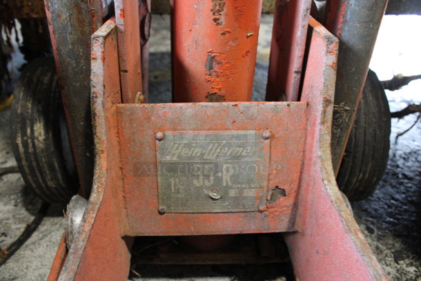 Hein-Werner Model 55-R 1-1/2 Ton Capacity Metal End Lift. 33.5x29x36 - Image 5 of 5