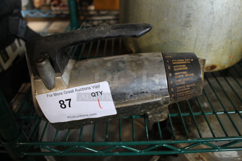 Metal Hand Mixer. No Attachments.