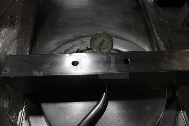 Broaster Stainless Steel Commercial Floor Style Propane Gas Powered Pressure Fryer. - Image 2 of 6