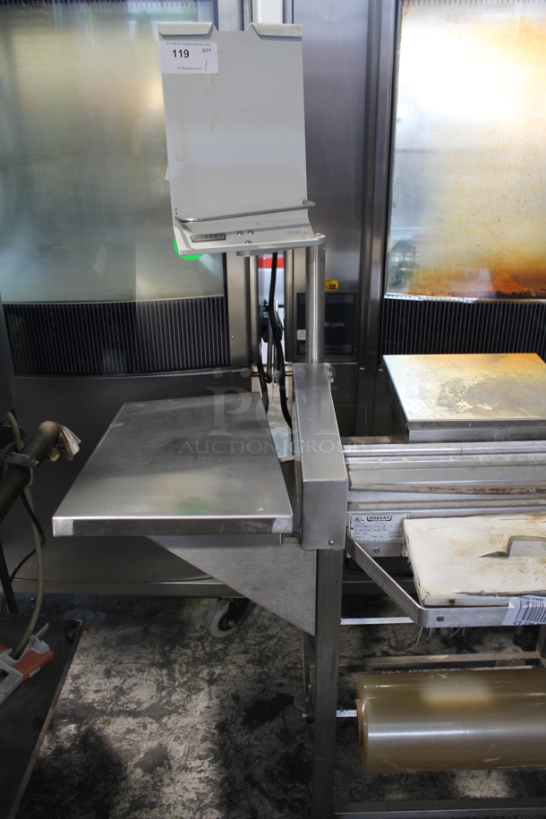 Hobart HWS-4 Stainless Steel Commercial Floor Style Wrapping Station. 120 Volts, 1 Phase. Cannot Test Due To Plug Style - Image 4 of 8