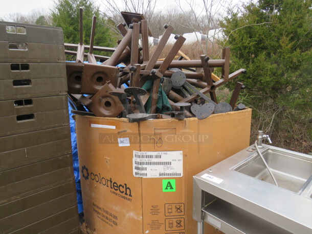 One Pallet Full Of Table Bases.  - Image 2 of 2