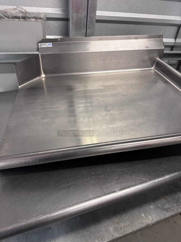 Clean! All strong 14 Gauge 36 inch clean side  Dishwasher Table Heavy Duty NSF - Image 3 of 5