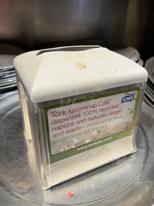 White Napkin Dispensers - Image 1 of 1