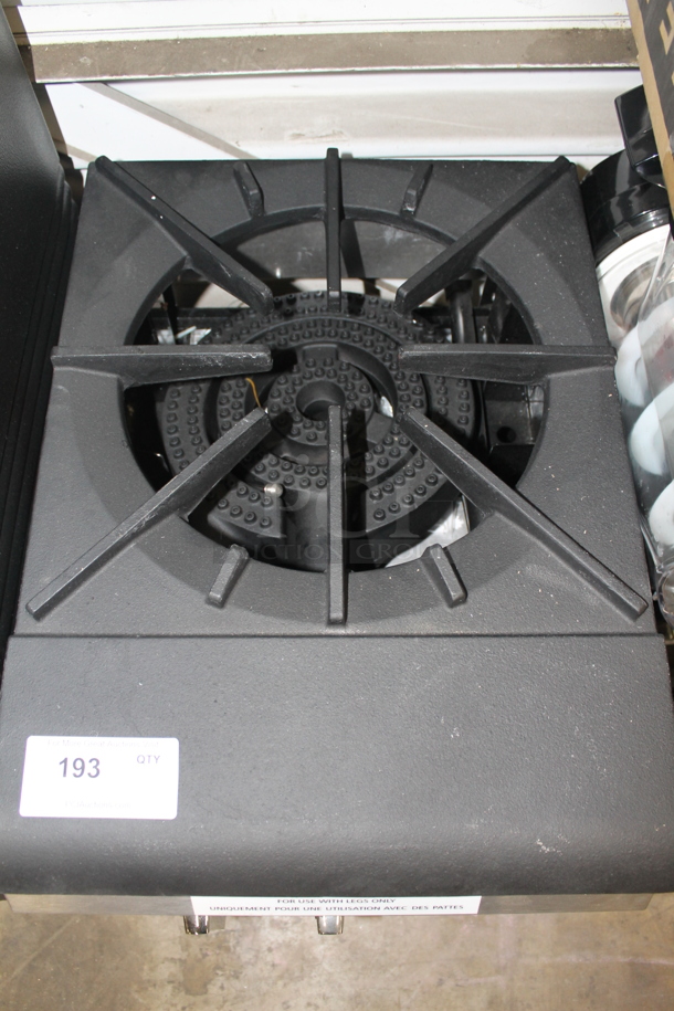 BRAND NEW SCRATCH AND DENT! Wolf WSPR1N-1 Commercial Stainless Steel Natural Gas Stock Pot Range With One Burner On Galvanized Legs. 110,000 BTU.  - Image 2 of 8