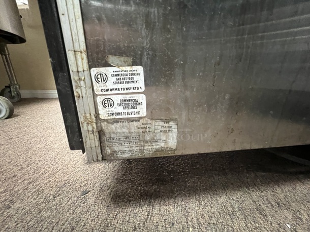 Moffatt E87 TurboFan 87 Commercial 1/2 Size Proofer NSF Can not test! - Image 2 of 2